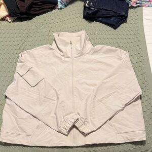 Lululemon Athletica Cream Utility Jacket